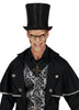 GP24945 – Vampirische Kreuz Kette Rubin Gothic – Farbe: Schwarz