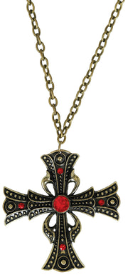 Gothic Kreuz Halskette für Damen 6 cm, Bild 3