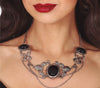 GP24946 – Marquisen Schmuckstück Elegante Kette – Farbe: Schwarz