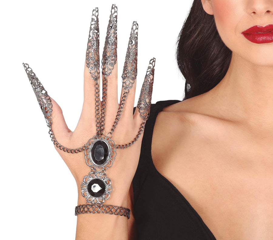 Handschmuck mit Fingerkrallen für Damen