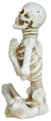 Halloween Skelett Figur Meditation Yoga, Bild 5