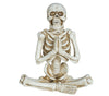 GP24962 – Halloween Skelett Figur Meditation Yoga – Farbe: Weiß