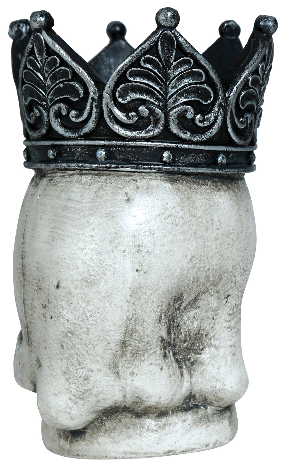 GP24963 – Skelett Königliche Krönung Dekoration – Farbe: Weiß