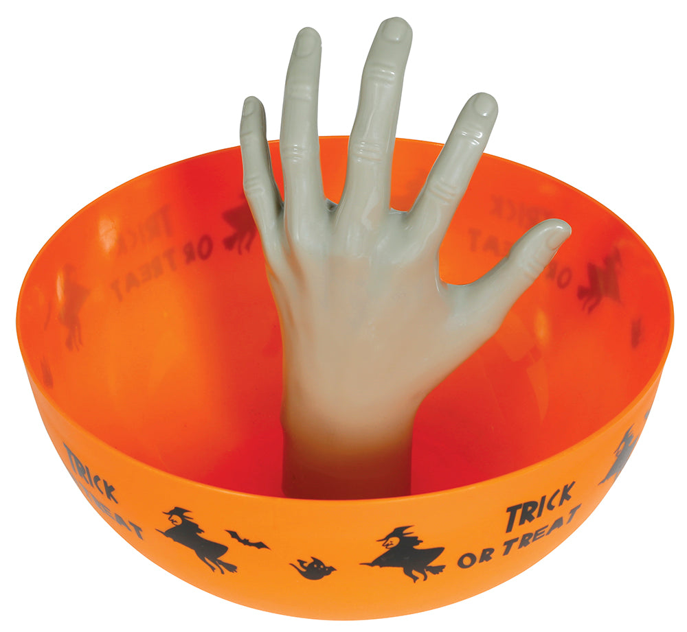 GP24979 – Halloween Grusel Schüssel Mit Hand – Farbe: Orange