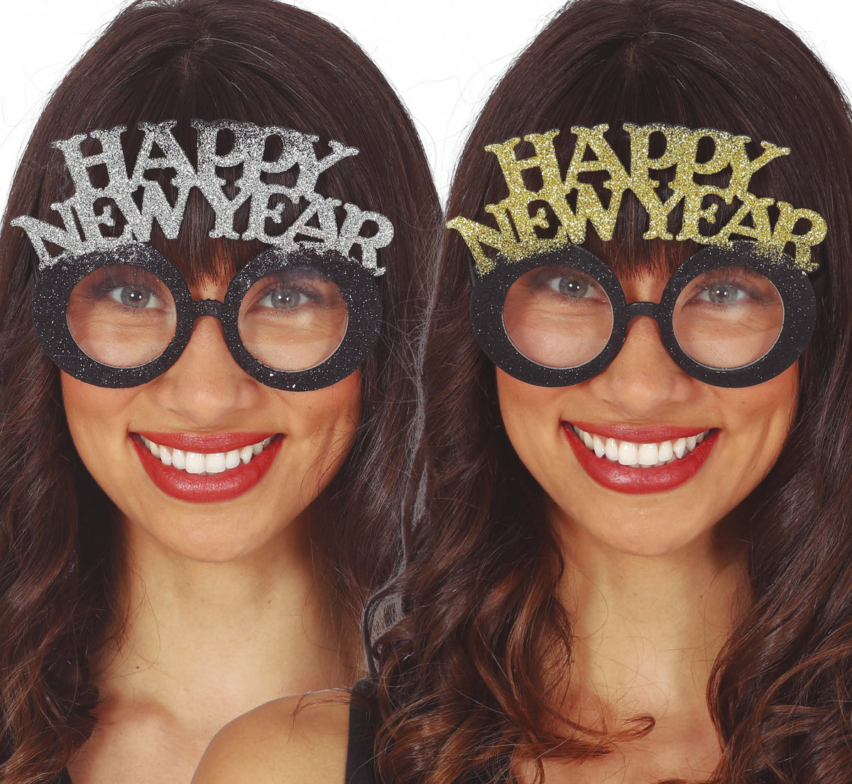 GP18851 – Happy New Year Brille für Erwachsene Silvester – Größe: Standard