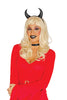 GP16664 – Dämonischer Halloween Haarreif Kostüm – Farbe: Schwarz