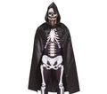 Skelett Dämon Umhang Kapuze Halloween