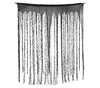 GP26141 – Halloween Gruseldeko Türvorhang Spinnennetz – Farbe: Schwarz