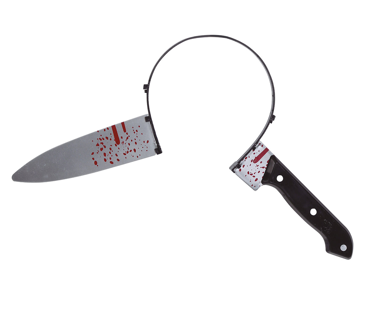 GP26152 – Halloween Haarreif Gruselmesser – Farbe: Silber