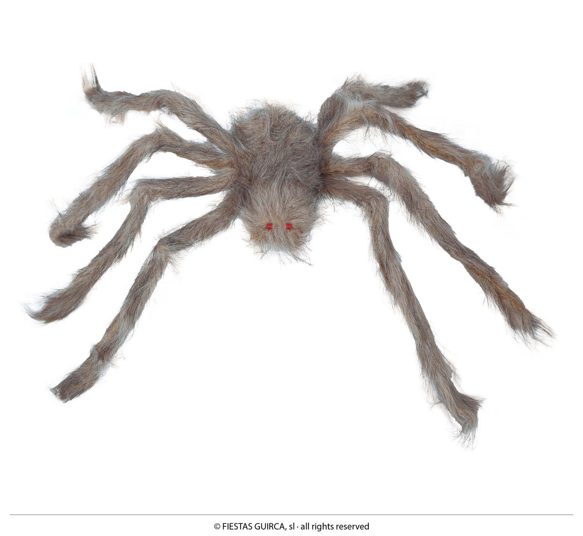 GP26295 – Tierische Gruselspinne Halloween Deko – Farbe: Grau