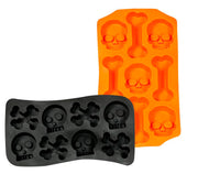 Totenkopf Eiswürfelform 12 x 22 cm, Bild 5