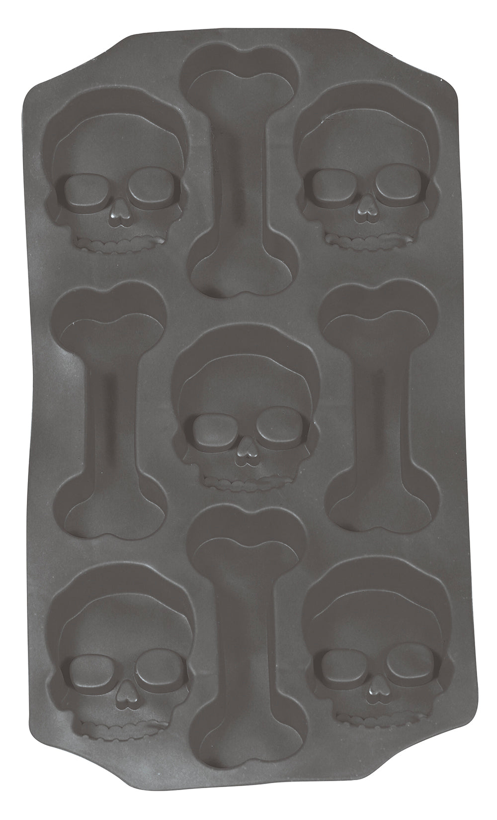GP19042 – Skelett Horror Schädel Halloween Eiswürfelform – Farbe: Orange