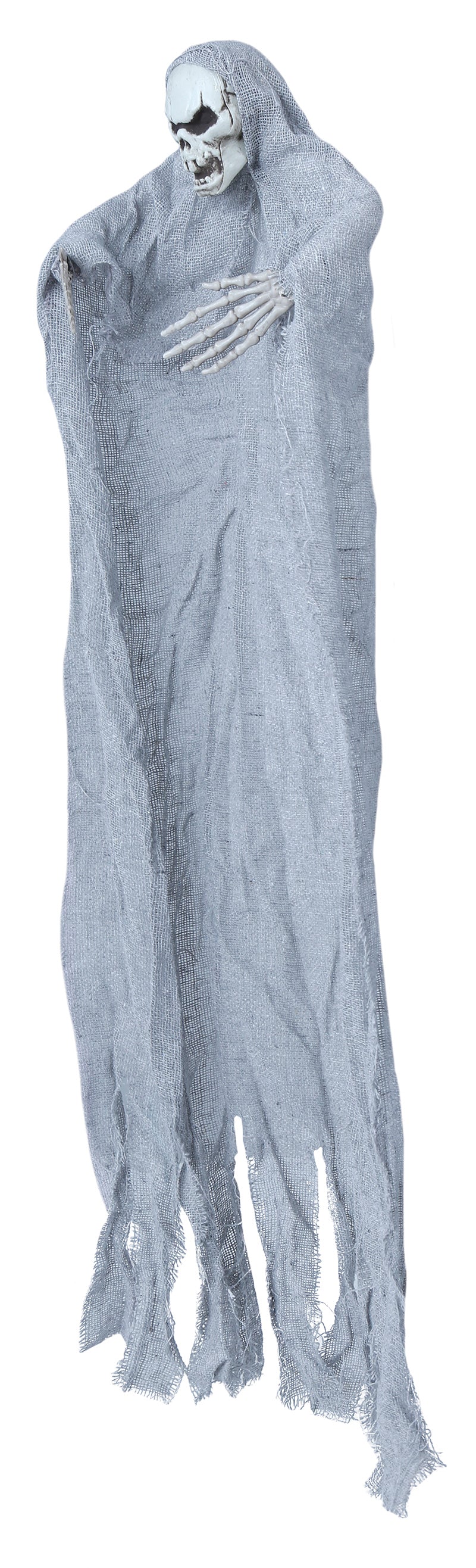 GP26385 – Skelett Geist Halloween Deko Gruselfigur – Farbe: Grau