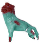 GP26416 – Zombie Hand Dekoration Gruselig Horror – Farbe: Grau