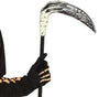 GP26421 – Halloween Sense Sense 7 Sensenmann – Farbe: Silber