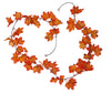 GP26475 – Halloween Ghirlande Orange Blätter 190cm – Farbe: Orange