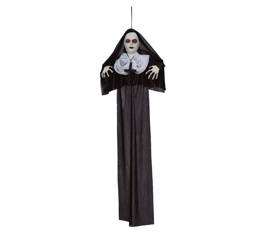 GP26481 – Halloween Gruselnonne Dekoration Party – Farbe: Schwarz