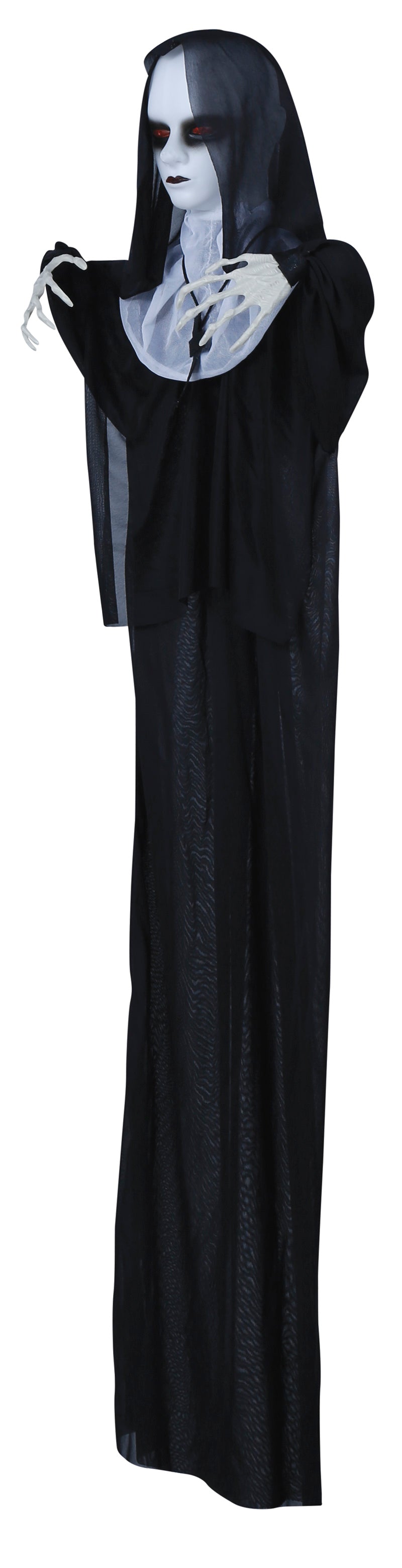 GP26481 – Halloween Gruselnonne Dekoration Party – Farbe: Schwarz