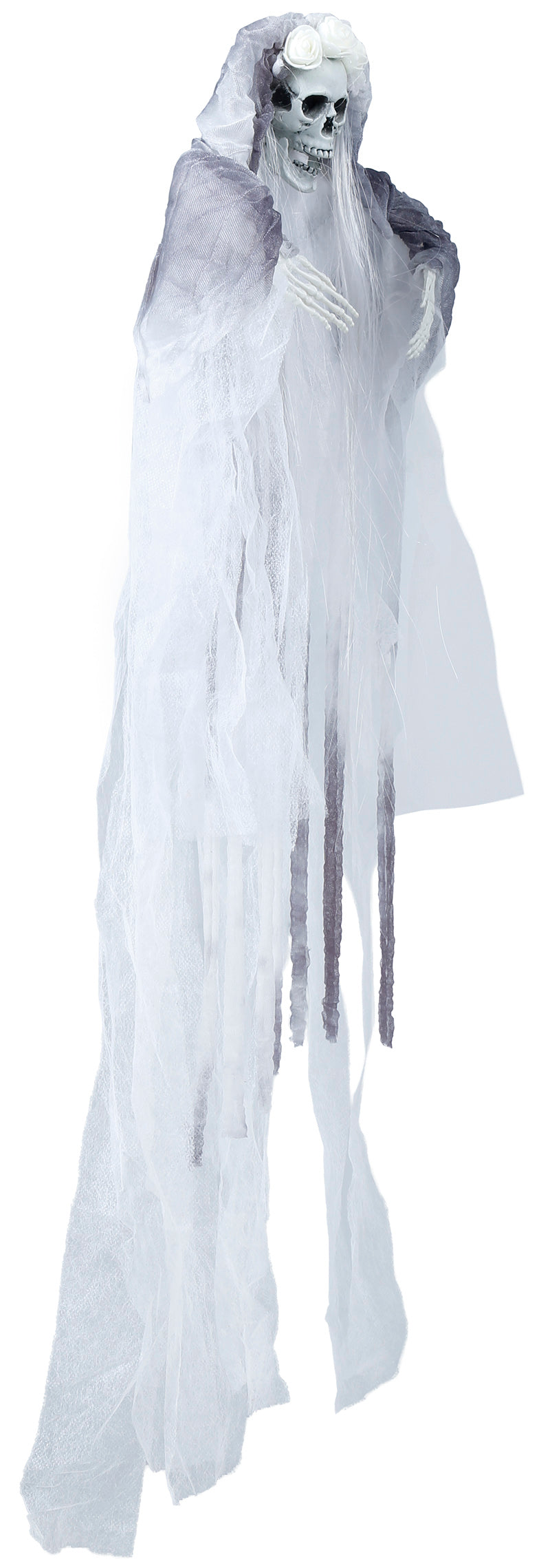 GP26488 – Skelett Geist Braut Halloween Deko Party – Farbe: Grau