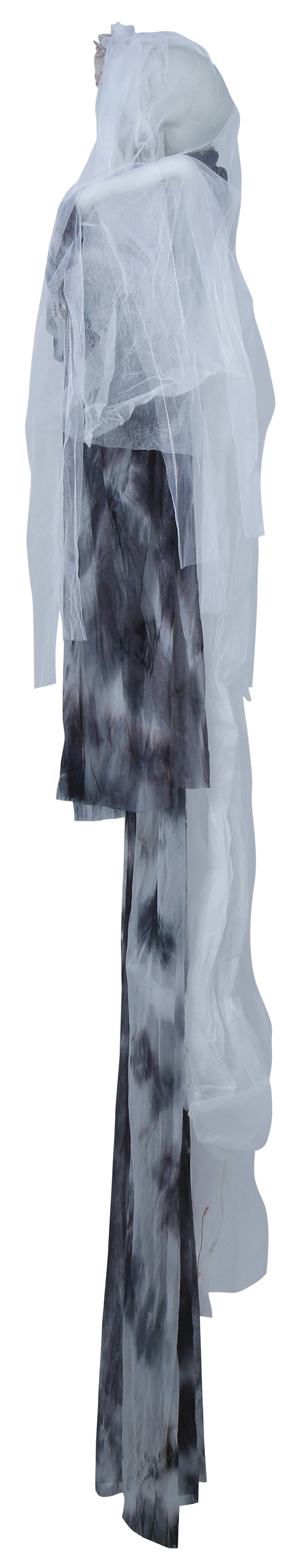 GP26511 – Skelett Halloween Hängefigur Braut Deko – Farbe: Grau