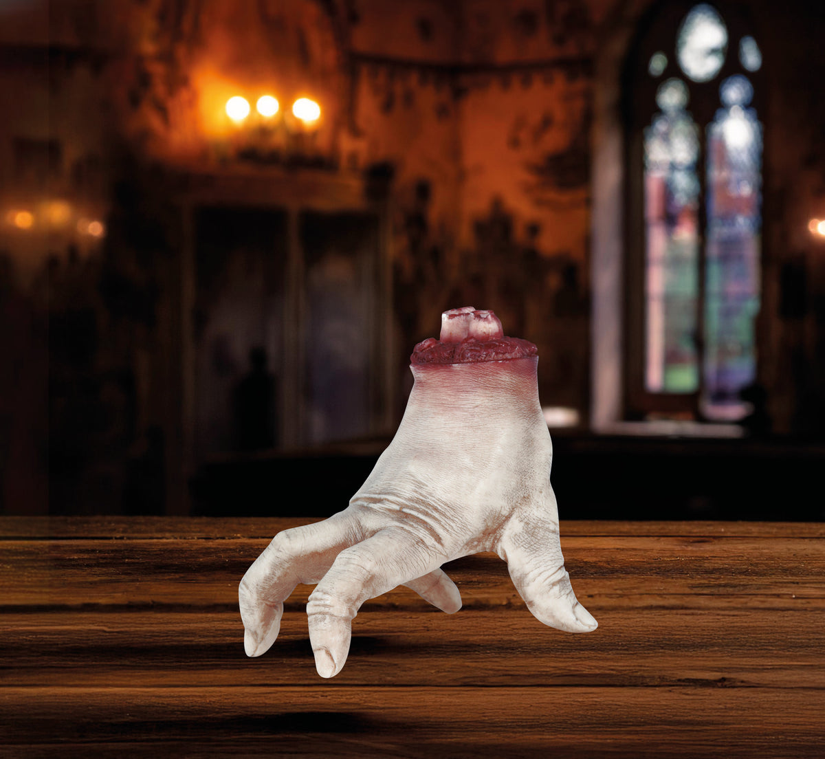 GP26553 – Halloween Hand Deko Horror – Farbe: Grau