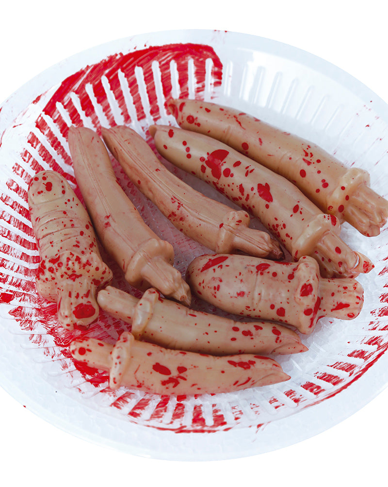 GP26572 – Halloween Finger Deko Blutige Geisterparty – Farbe: Natural