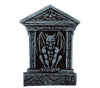 GP26590 – Halloween Grabstein Wasserspeier Skulptur – Farbe: Grau