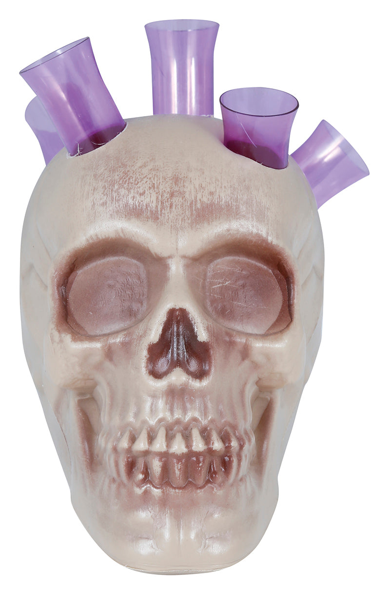 GP26599 – Skelett Schädel Shotgläser Halloween – Farbe: Beige