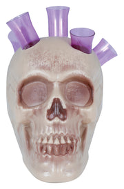 Totenkopf mit Schnapsgläsern 20 cm, Bild 1