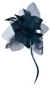 GP26635 – Halloween Haaraccessoire Schwarze Blume 19 – Farbe: Schwarz