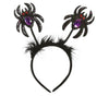 GP26645 – Halloween Tiere Haarreif Schwarze Spinnen – Farbe: Schwarz