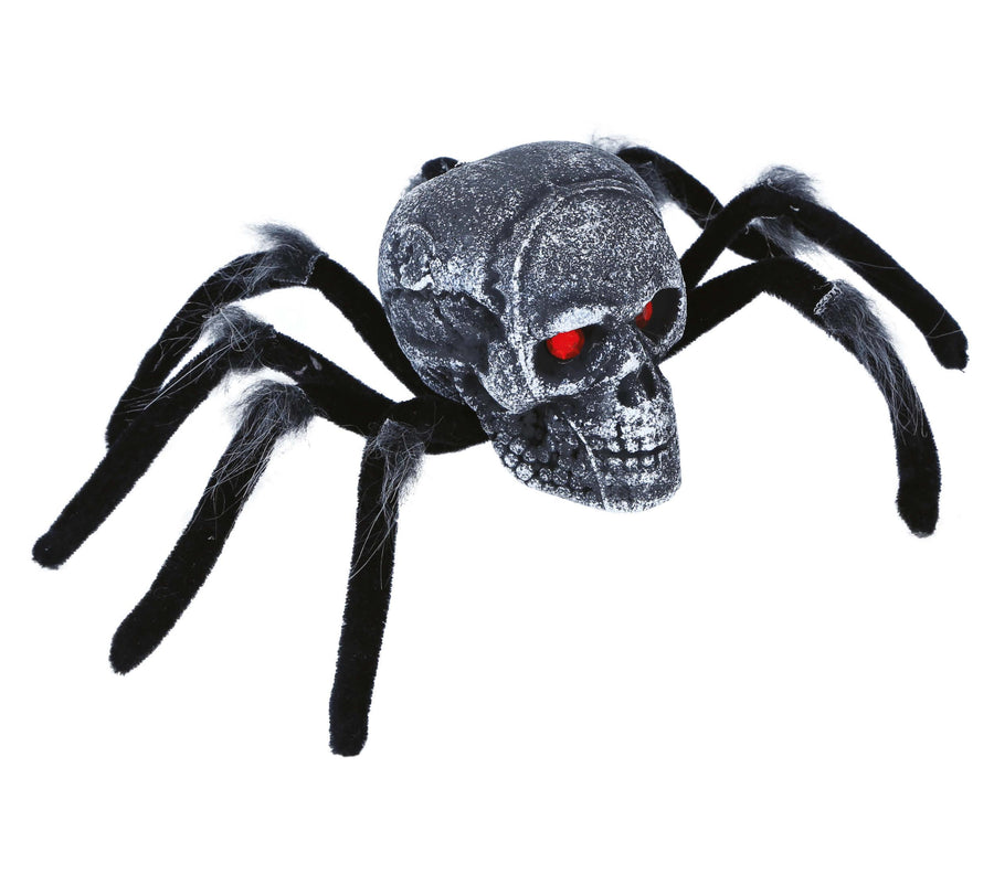 GP26656 – Tier Spinne Schädel Halloween Deko – Farbe: Grau, Ansicht 2