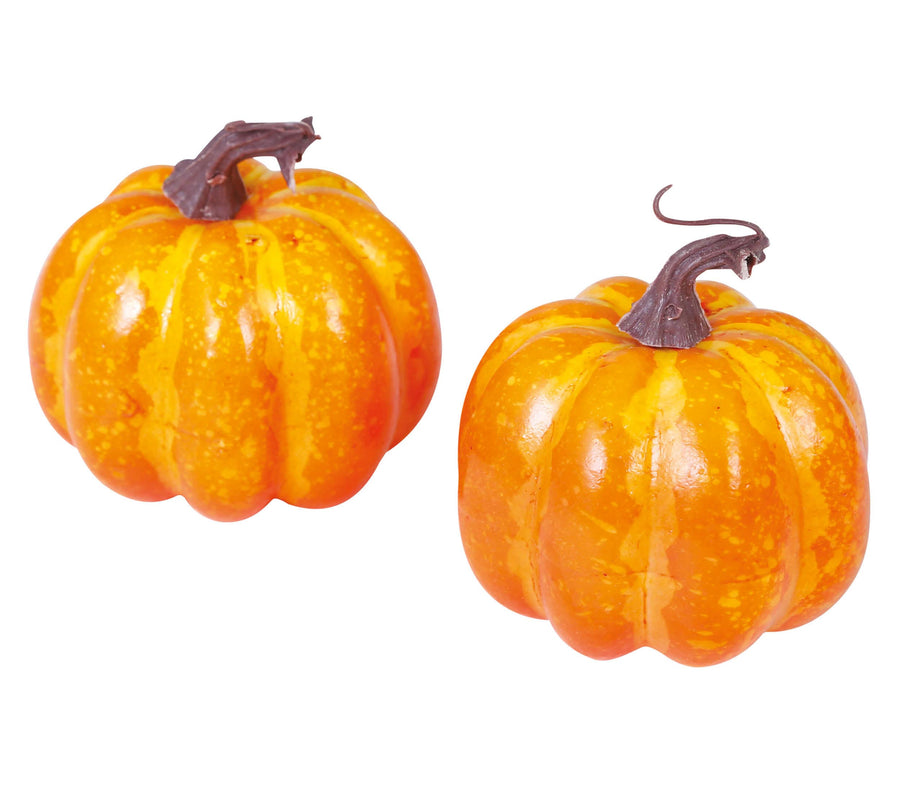 GP26671 – Halloween Dekoration Kürbis Set Orange – Farbe: Orange, Ansicht 2