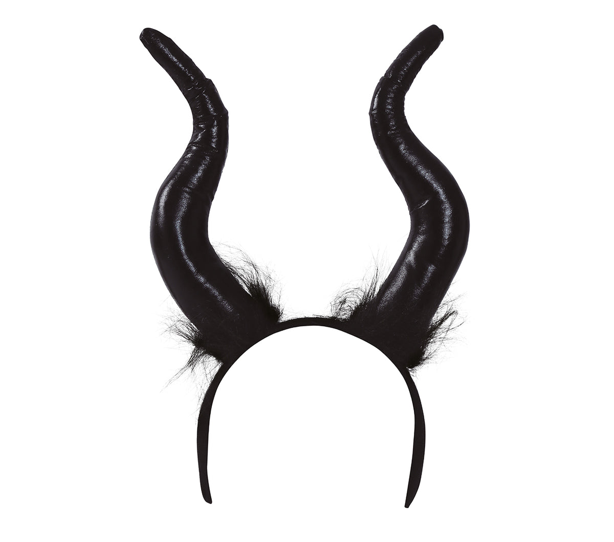 GP26672 – Märchenhafte Fee Horn Haarreif – Farbe: Schwarz