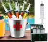 GP26684 – Ärzte Karneval Spritzen Requisiten – Farbe: Mehrfarbig