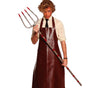 GP26697 – Halloween Dreizack Requisite Kostümzubehör – Farbe: Braun