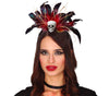 GP26717 – Voodoo Hexe Halloween Haarreif Mit – Farbe: Mehrfarbig