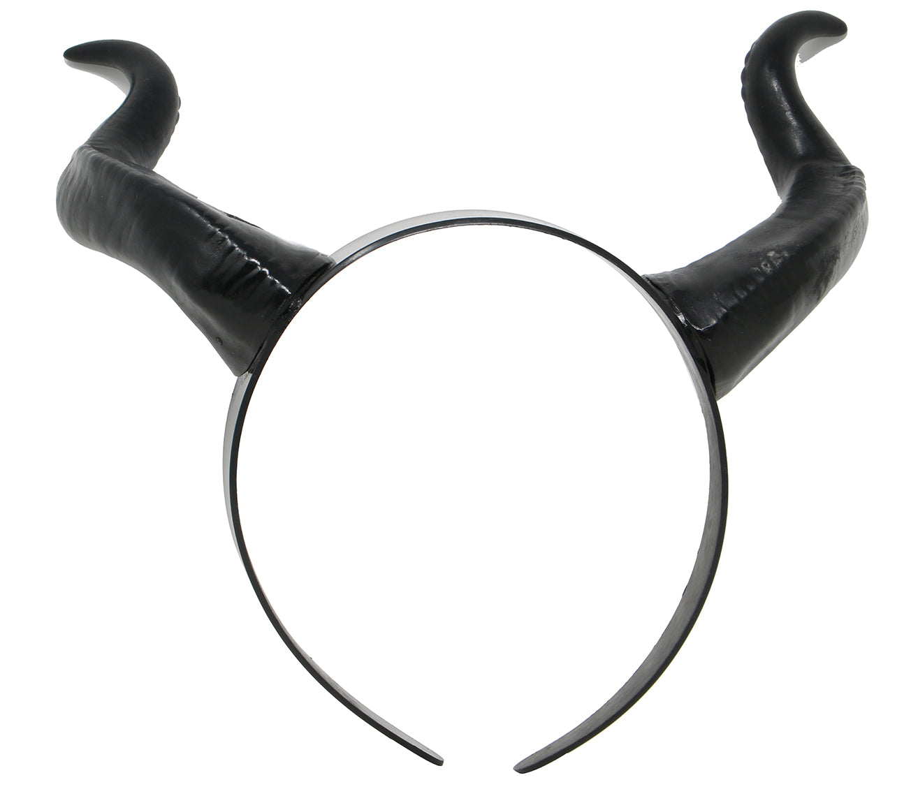 GP26722 – Dämonische Hörner Stirnreif Halloween – Farbe: Schwarz