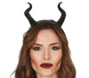 GP26722 – Dämonische Hörner Stirnreif Halloween – Farbe: Schwarz