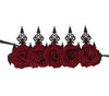 GP26727 – Märchen Königin Krone Rosenkranz – Farbe: Schwarz