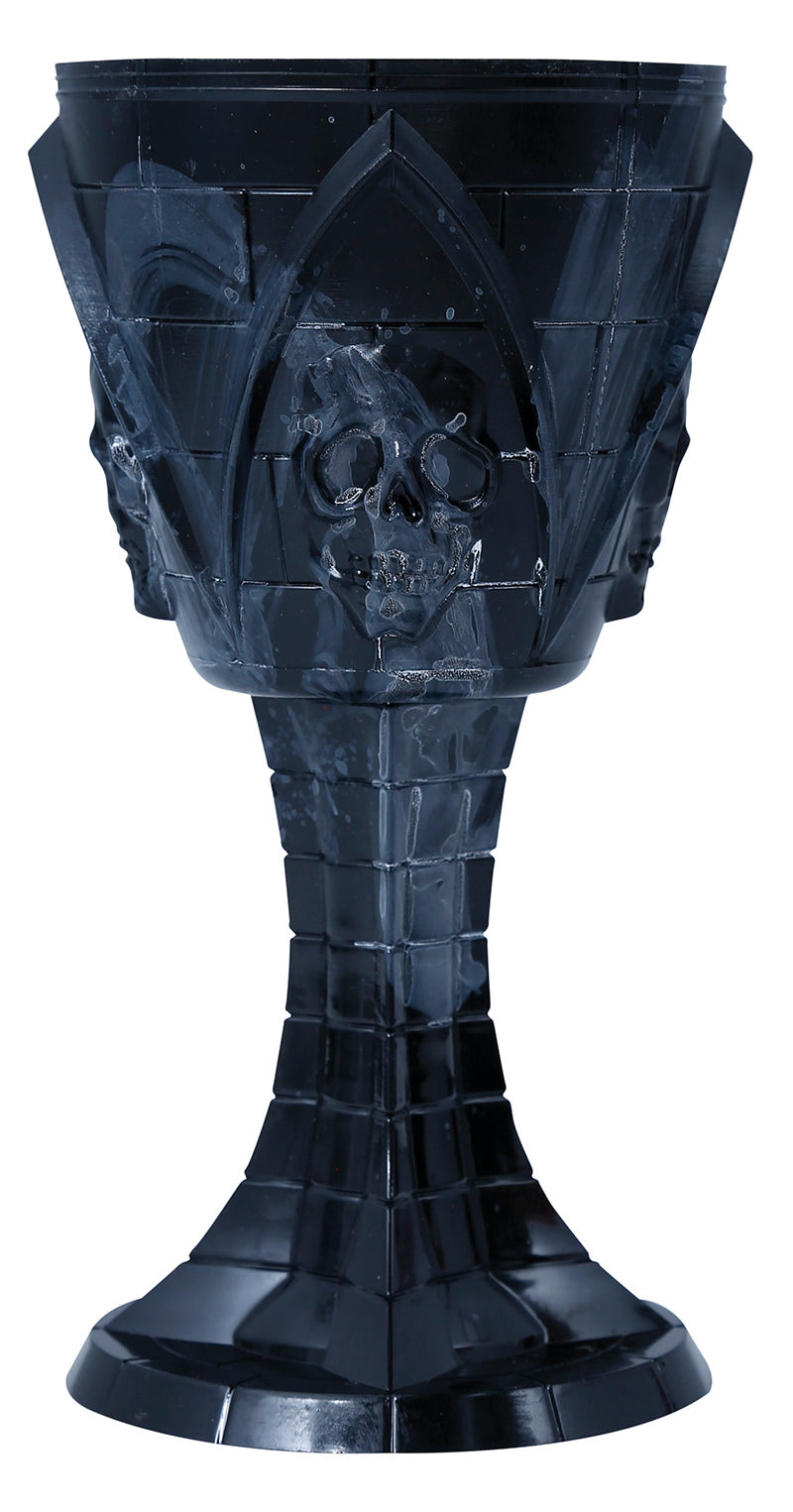GP26755 – Vampir Schädel Kelch Gothic – Farbe: Schwarz, Ansicht 2