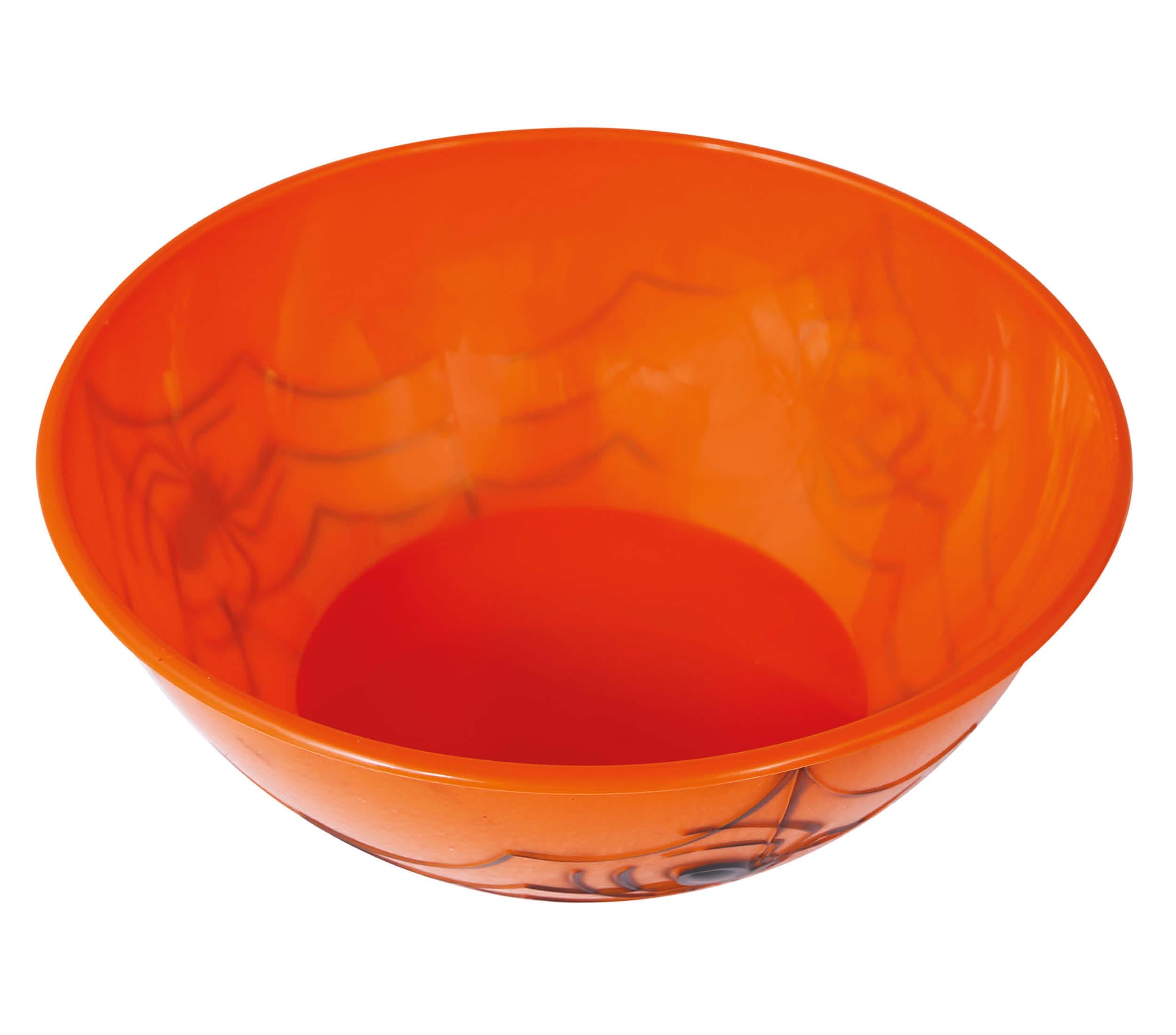 GP26757 – Halloween Spinnennetz Schüssel Süßigkeiten – Farbe: Orange