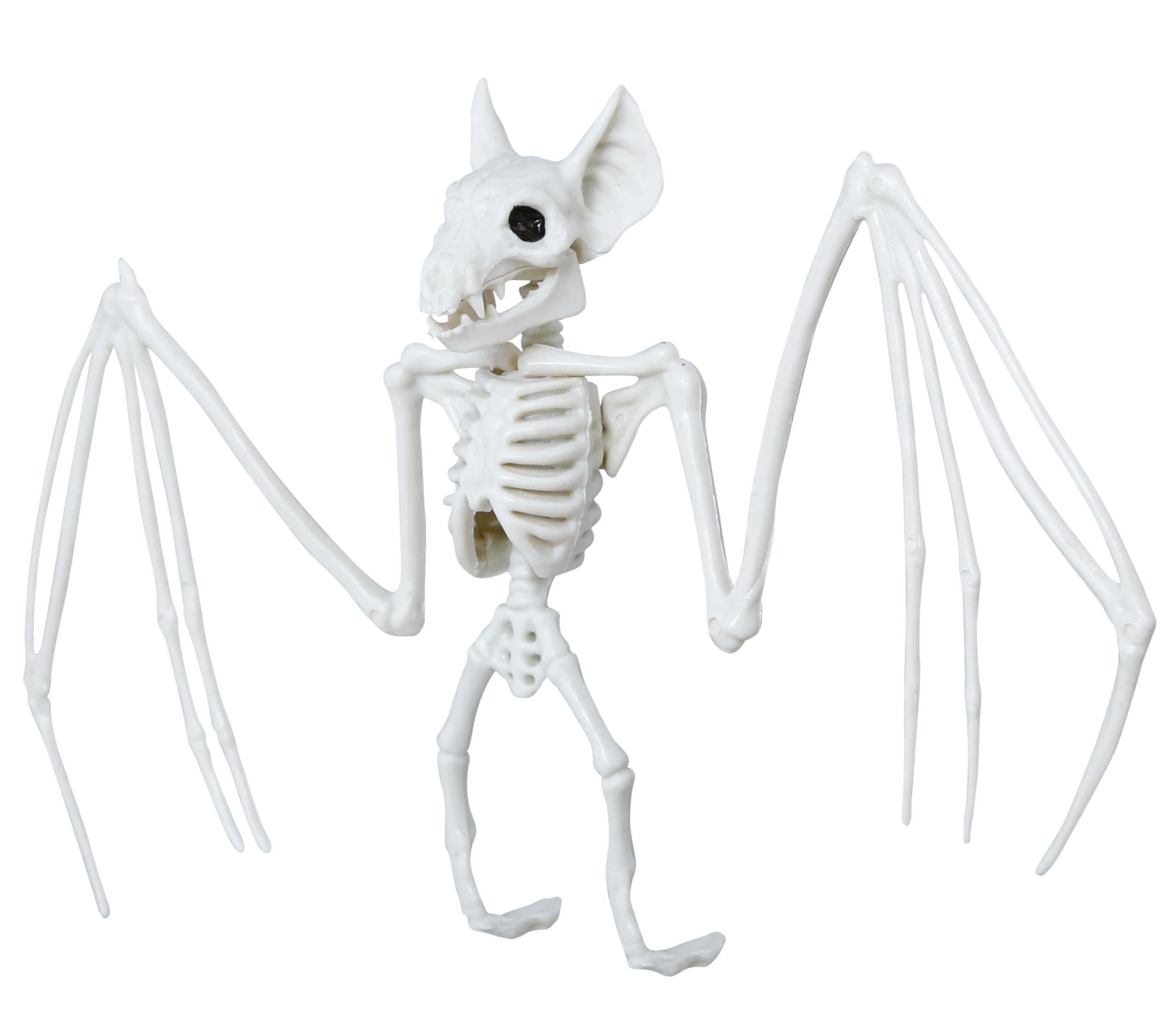 GP26769 – Tierische Skelett Deko Halloween Fledermaus – Farbe: Beige