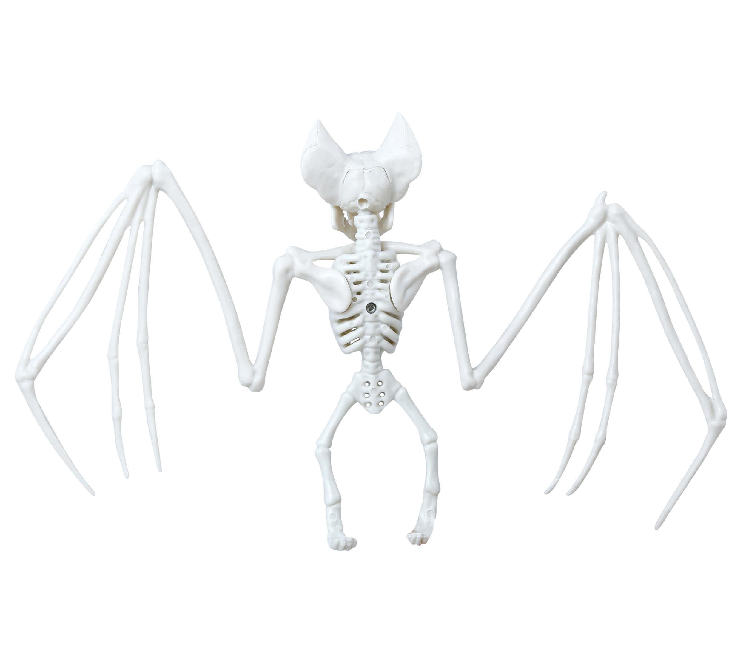 GP26769 – Tierische Skelett Deko Halloween Fledermaus – Farbe: Beige