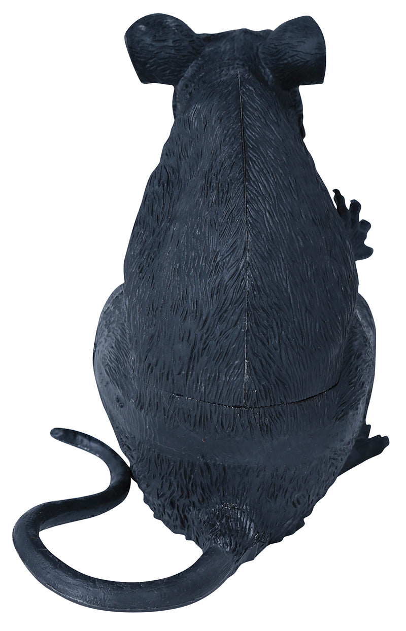GP26773 – Halloween Dekofigur Gruselige Ratte – Farbe: Schwarz