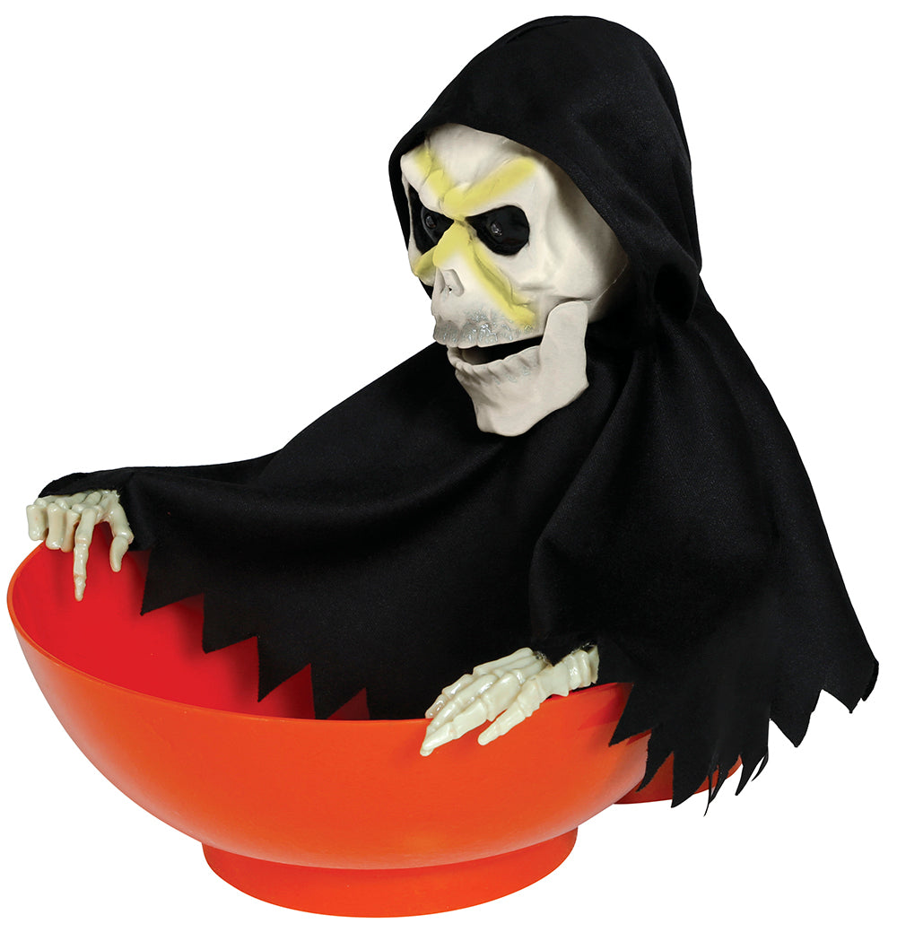 GP26790 – Skelett Schüssel Gruselschale Halloween – Farbe: Orange