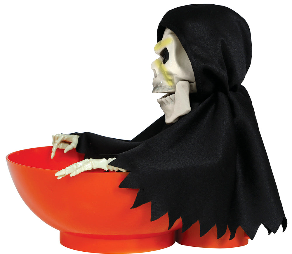 GP26790 – Skelett Schüssel Gruselschale Halloween – Farbe: Orange