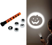 Halloween Taschenlampe mit Projektor 16 cm, Bild 1