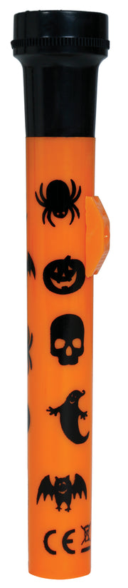 Halloween Taschenlampe mit Projektor 16 cm, Bild 3