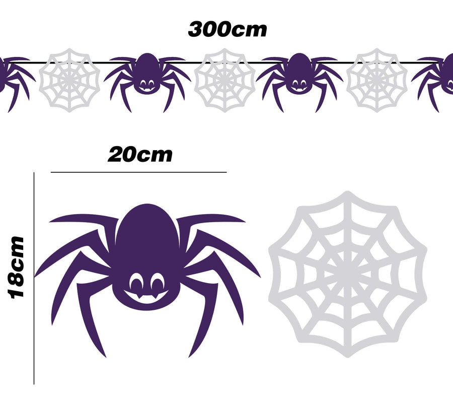 GP26796 – Halloween Spinne Spinnennetz Party – Größe: Standard, Ansicht 2